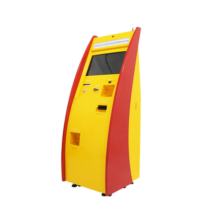 Multifunktions-Selbstservice-Kiosk ATM-Bargeld-Akzeptant des Berichts-A4